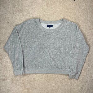 Aeropostale Gray Crewneck Pullover Sweatshirt Size L